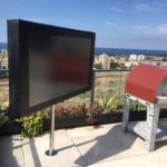 חיפוי טלוויזיה חיצוני למסכים "46