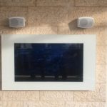 חיפוי טלוויזיה חיצוני אלומיניום "65