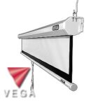 ⁦מסך הקרנה ידני למקרן 2.13 מטר מבית Vega⁩ – תמונה ⁦2⁩
