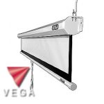 ⁦מסך הקרנה ידני למקרן 2.03 מטר מבית Vega⁩ – תמונה ⁦2⁩