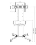 ⁦סטנד נייד DWD1491⁩ – תמונה ⁦2⁩