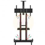 ⁦‏מתקן נייד למסכים Audio Line AVA1800-70-1P⁩ – תמונה ⁦2⁩