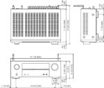 ⁦רסיבר 7.2 DENON AVR-X1600H⁩ – תמונה ⁦4⁩